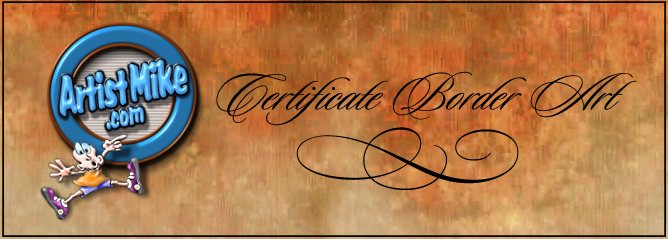 Certificates - Certificate Borders