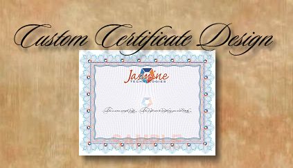 Custom Certificate Design